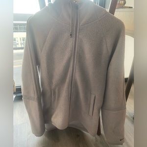 Nike fleece jacket size small